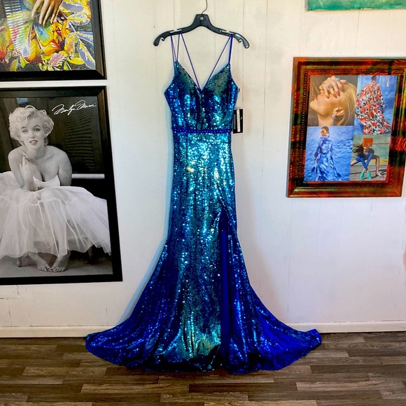 SUPER CUTE BY J.MICHAEL Dresses & Skirts - SUPER CUTE BY J.MICHAEL PROM GOWN NWT SIZE 8 GREAT PRICE!!!